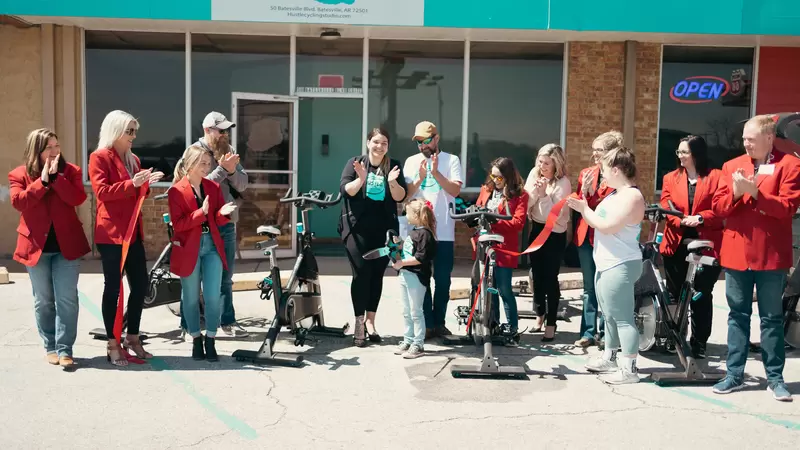 Hustle Cycling Studio Celebrates Opening