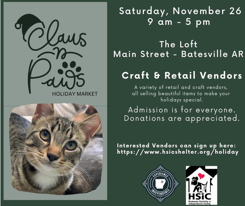 Claus and Paws Holiday  Craft Show