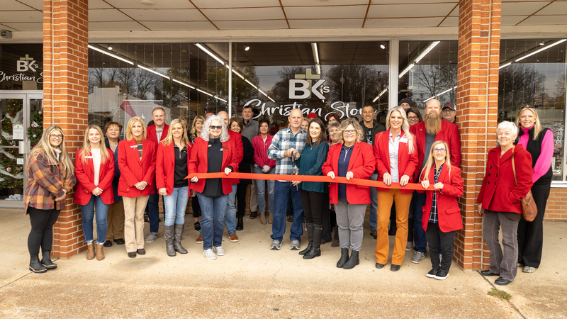 Ribbon-Cutting Held for BK's Christian Store