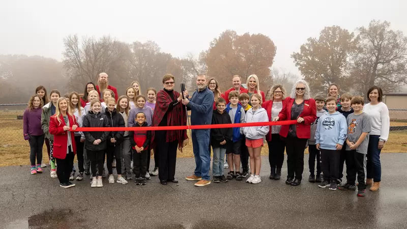 Sulphur Rock Elementary opens new Playground
