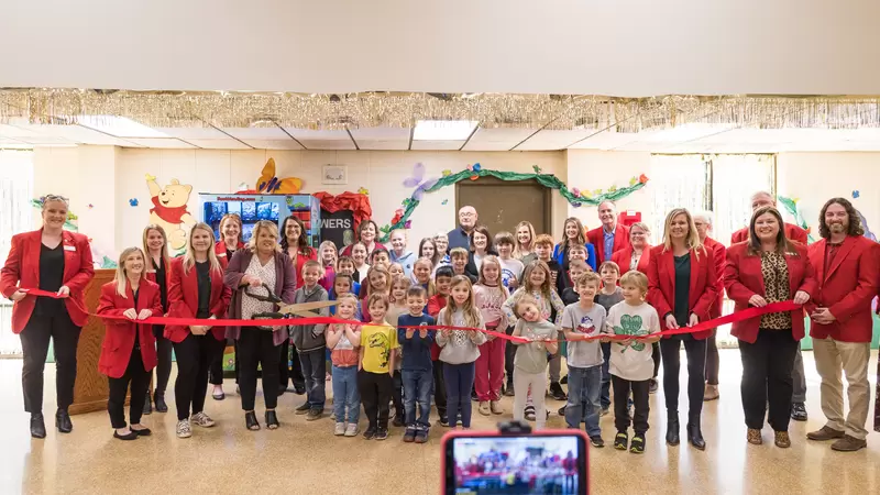 BACC helps unveil Cedar Ridge’s Book Vending Machine