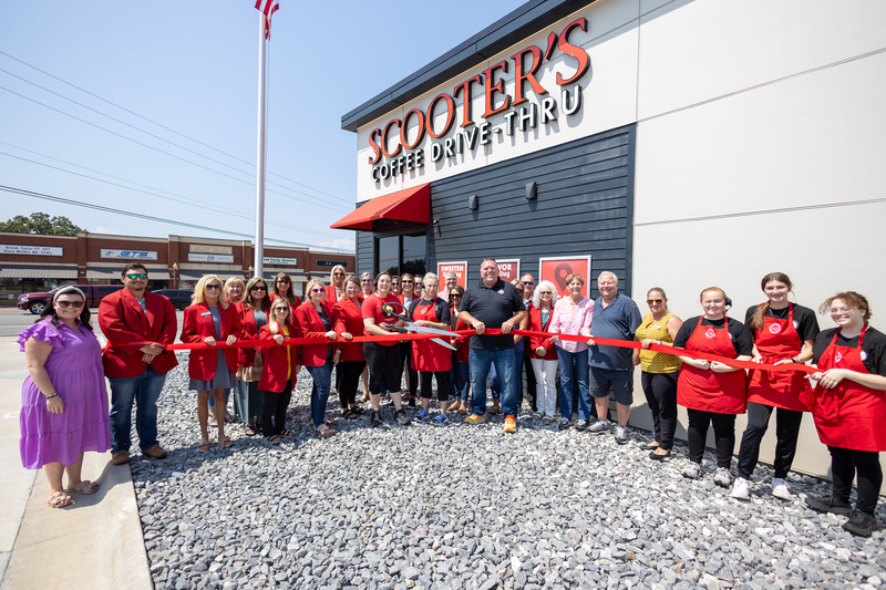 Scooter’s Coffee celebrates Ribbon Cutting