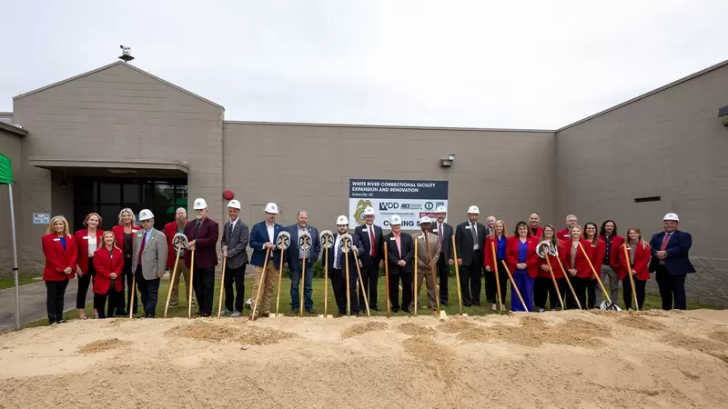 BACC held Groundbreaking for White River Correctional Center