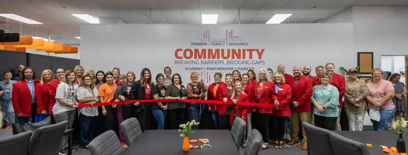 The HUB at Batesville School District celebrates Ribbon Cutting