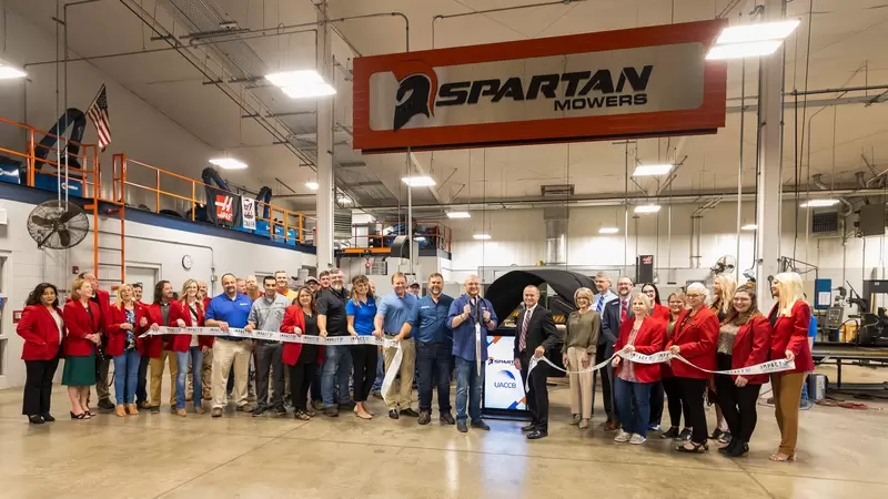 Chamber Celebrates Opening of UACCB Skills Development Lab, powered by Spartan Mowers