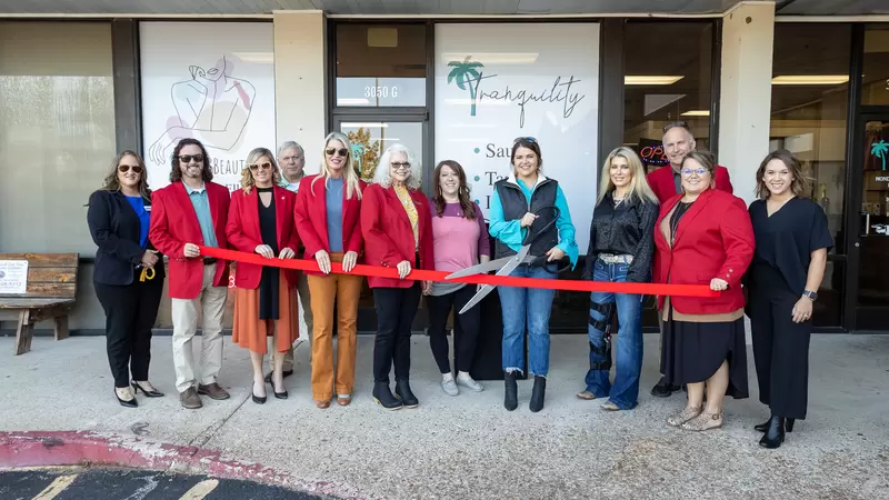 Tranquility celebrates Ribbon Cutting