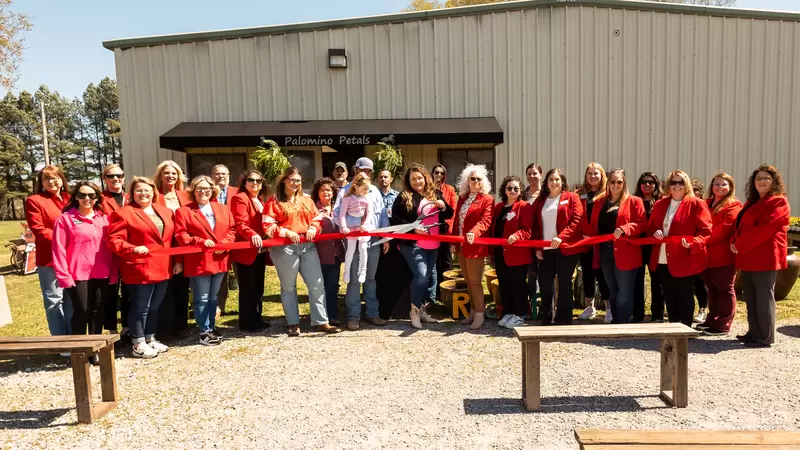 Ribbon-Cutting Held for Palomino Petals