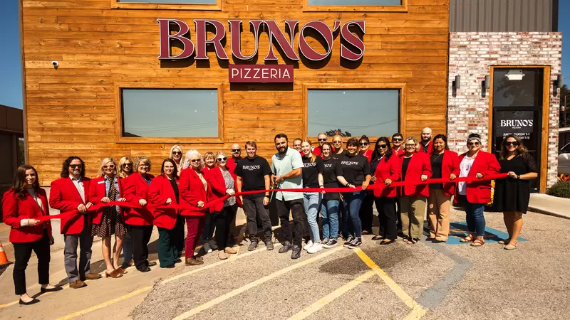 Ribbon-Cutting Held for Bruno’s Pizzeria