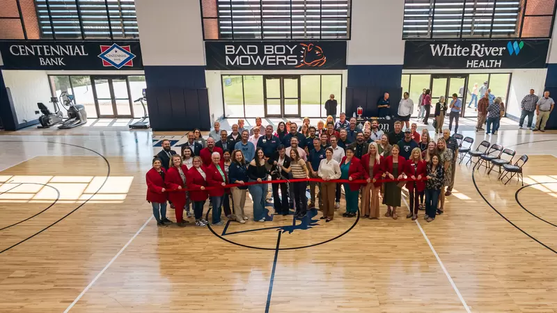 Lyon College Celebrates the Opening of the new Garner Student Recreation Center