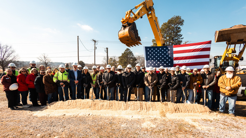 City of Batesville Breaks Ground on New Water Treatment Plant