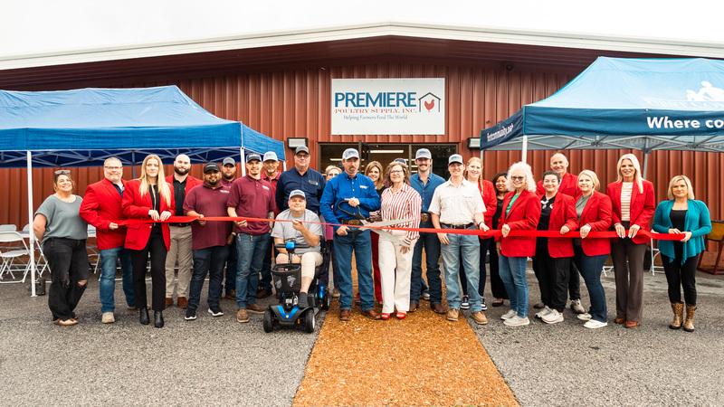 Ribbon-Cutting Held for Premiere Poultry Supply of Batesville