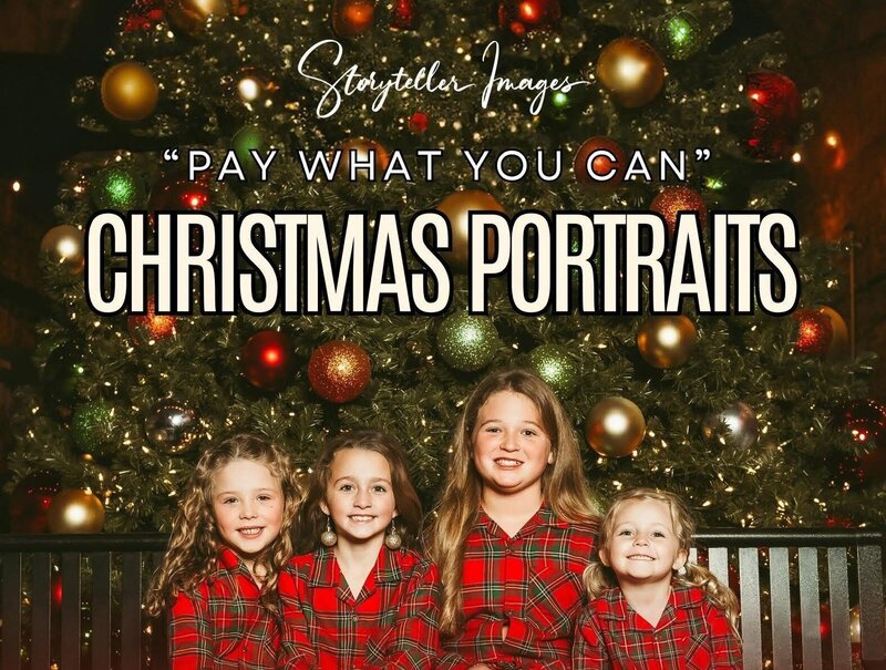 Pay What You Can Christmas Portraits