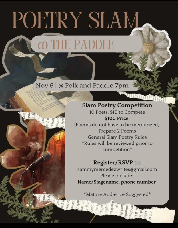 Poetry Slam @ the Paddle